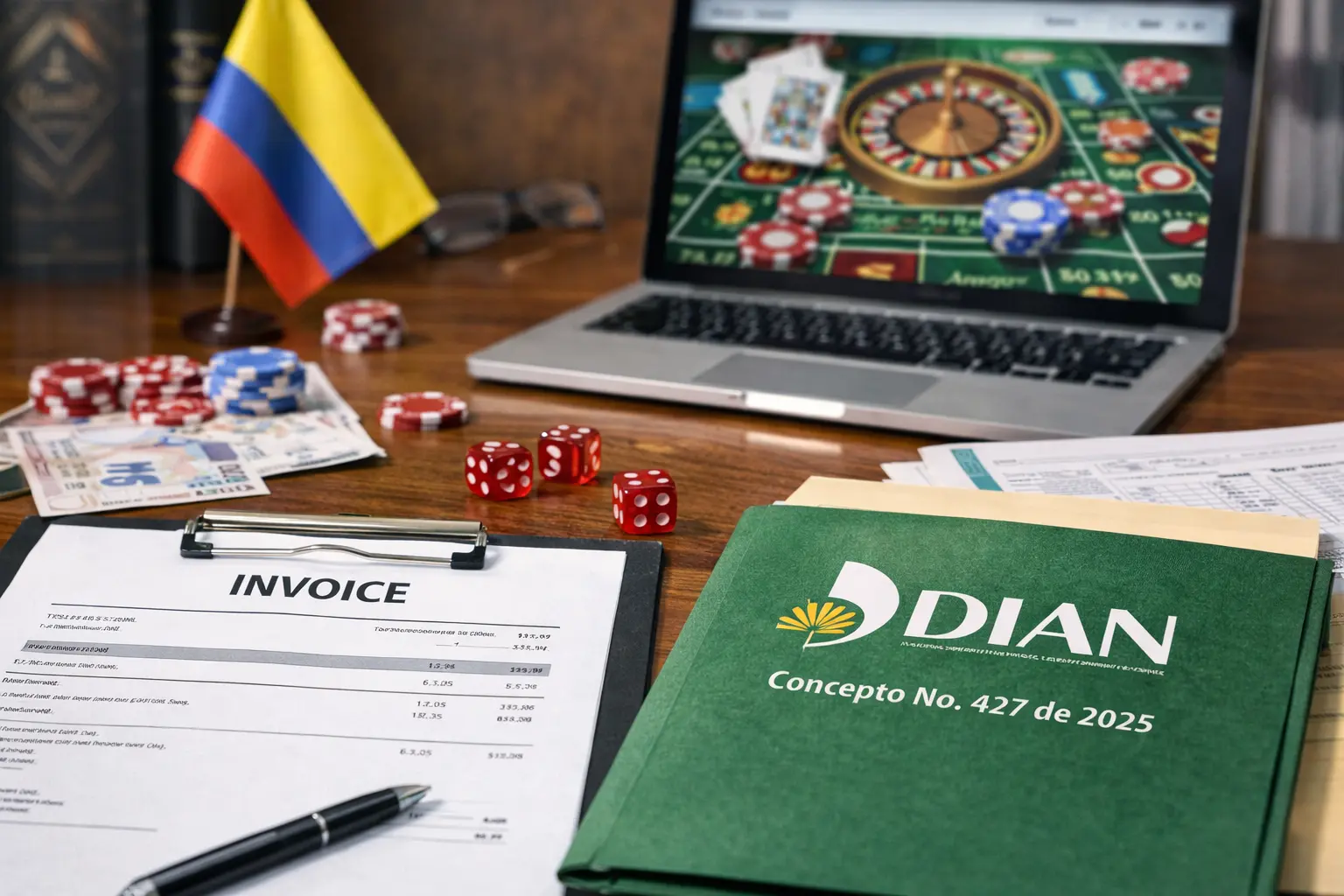 Facturación e IVA en Juegos de Suerte y Azar Electrónicos - Concepto 427 de 2025